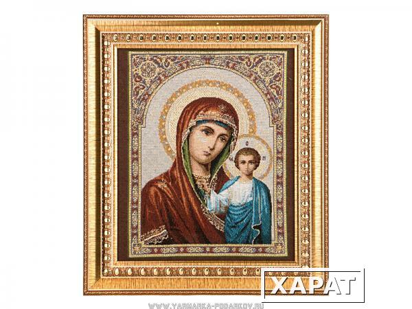 Фото Гобелен казанская икона божьей матери 31х38 см.