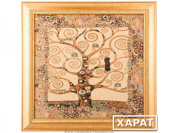 Фото Гобелен древо жизни.климт. 58х56 см.