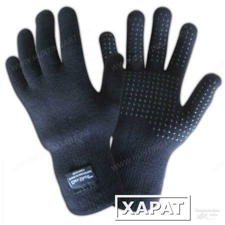 Фото Водонепроницаемые перчатки DexShell TouchFit Coolmax Wool Gloves Цвет Черный Размер перчаток L (24 см)