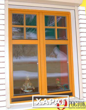 Фото Деревянные окна из лиственницы