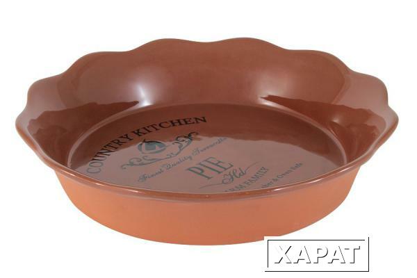 Фото Блюдо круглое для выпечки Умбра Terracotta ( TLY081-CKT-AL )