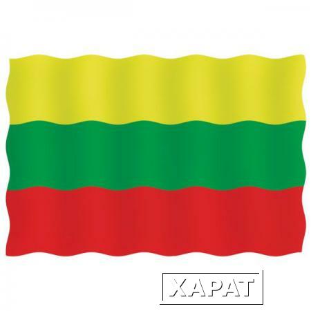 Фото Maritim Флаг Литвы гостевой из перлона/шерсти 20 x 30 см 20030-33133