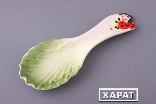 Фото Подставка под ложку "салат" длина=25 см. Hebei Grinding (490-130)