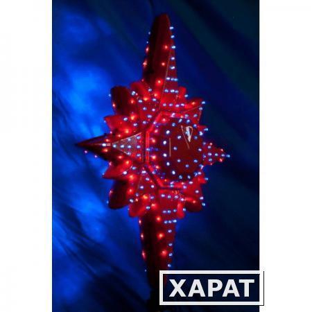 Фото Новогодняя светодиодная игрушка Полярная звезда, диаметр 550 мм
