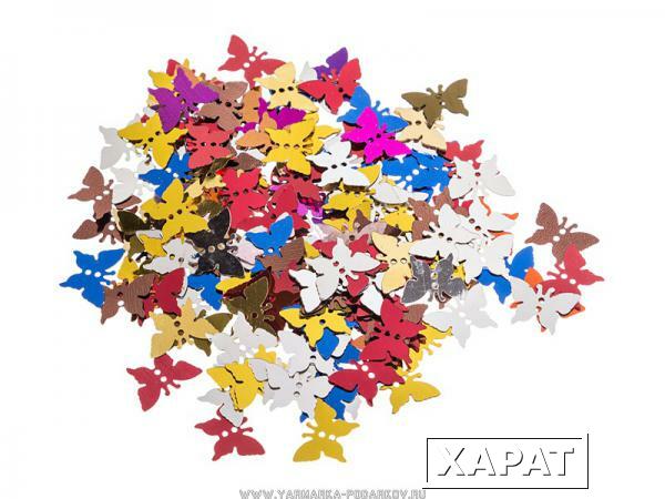 Фото Декоративное изделие конфетти бабочки 14 гр.