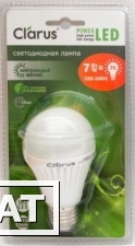 Фото Светодиодная лампа Clarus LED Classic A60-N 7W, E27, 220-240V, 4100K