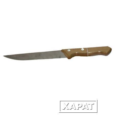 Фото Нож универсальный 280 мм "Ретро" с деревянной ручкой, упак. 10 шт. арт. С-700/700б
