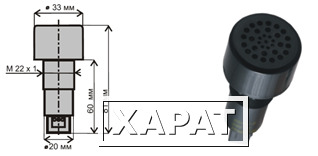 Фото Акустическая сигнальная лампа AS-95