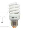 Фото Лампа энергосберегающая КЛЛ-FSТ2-9 Вт-2700 К–Е27 КОМПАКТ (35х95 мм) TDM