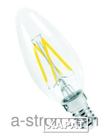 Фото Светодиодные лампы LED-СВЕЧА-PREMIUM 5Вт 160-260В Е14 3000К 450Лм