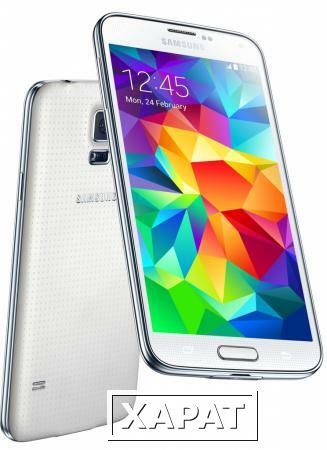 Фото Samsung Смартфон Samsung Galaxy S5 SM-G900 16Gb White 3G
