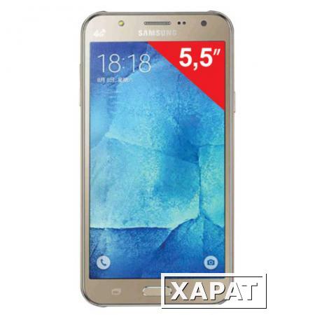 Фото Смартфон SAMSUNG Galaxy J7, 2 SIM, 5,5", 4G (LTE), 5/13 Мп, 16 Гб, microSD, золотой, пластик