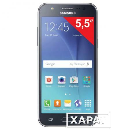 Фото Смартфон SAMSUNG Galaxy J7, 2 SIM, 5,5", 4G (LTE), 5/13 Мп, 16 Гб, microSD, черный, пластик