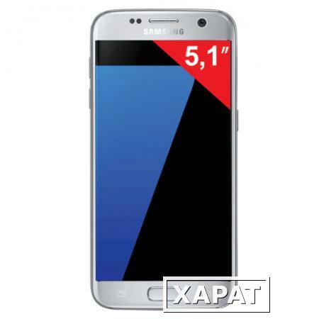 Фото Смартфон SAMSUNG Galaxy S7, 2 SIM, 5,1", 4G (LTE), 5/12 Мп, 32 Гб, microSD, титан, металл и 3D-стекло