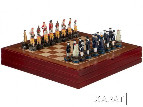 Фото Игра для взрослых "шахматы "корсары" 36*36*6 см. Polite Crafts&amp;gifts (446-104)