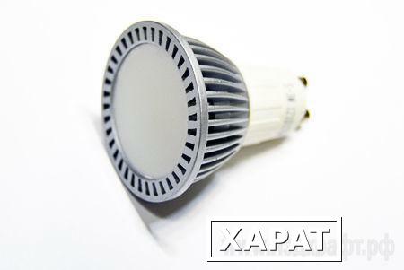 Фото Светодиодная лампа MR16 GU10 5 ватт теплый белый Ledcraft -