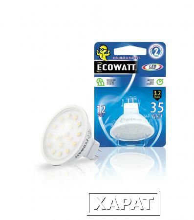 Фото Лампы светодиодные PRORAB Лампа светодиодная ECOWATT GU10 230В 3.2(35)W 4000K