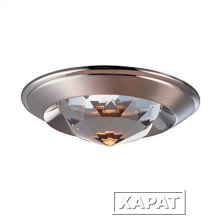 Фото Точечный светильник потолочный 369426 NT10 231 никель IP20 GX5.3 50W 12V GLAM | 0031420 NOVOTECH