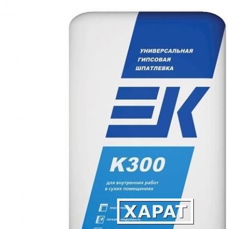 Фото Универсальная гипсовая шпаклевка ЕК К300 (3 кг)