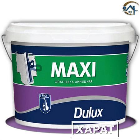 Фото Шпатлевка Dulux Maxi полимерная финишная мелкозернистая, 10 л.