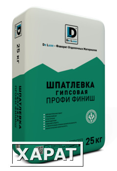 Фото Шпатлёвка De Luxe Профи Финиш 25кг., г.Севастополь