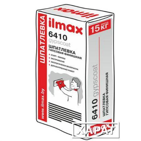 Фото Шпатлевка гипсовая финишная ilmax 6410 (15 кг)