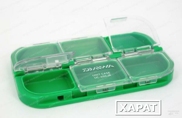 Фото Коробка с магнитом Daiwa Waterproof Unit Case UC-R Series Цвет Зеленый