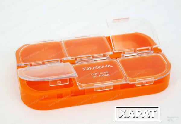 Фото Коробка с магнитом Daiwa Waterproof Unit Case UC-R Series Цвет Оранжевый