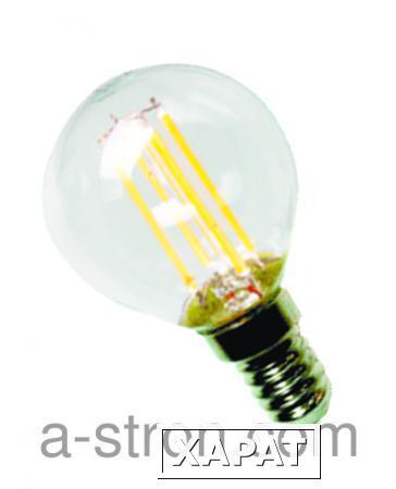 Фото Светодиодные лампы LED-A60-standard 5Вт 160-260В Е14 4000К 450Лм прозрачная
