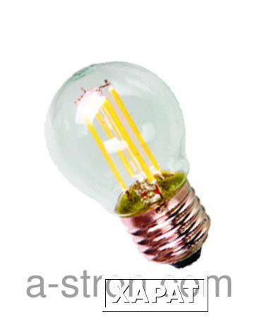 Фото Светодиодные лампы LED-A60-standard 5Вт 160-260В Е27 4000К 450Лм прозрачная