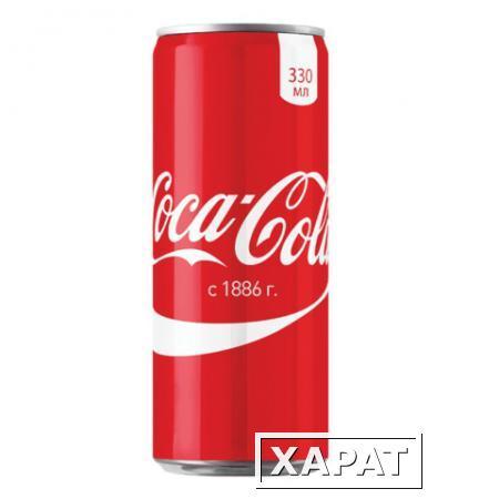 Фото Напиток газированный COCA-COLA (Кока-кола), 0,33 л