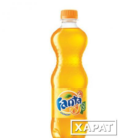 Фото Напиток газированный FANTA (Фанта), 0,5 л, пластиковая бутылка