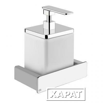 Фото Gessi Ispa 41613 031 Дозатор для жидкого мыла (хром) | интернет-магазин сантехники Santehmag.ru