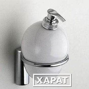 Фото Colombo Luna B9302 Дозатор для жидкого мыла (хром, стекло) | интернет-магазин сантехники Santehmag.ru