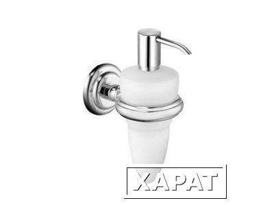 Фото Keuco Astor 02152 019000 Дозатор жидкого мыла (хром) | интернет-магазин сантехники Santehmag.ru