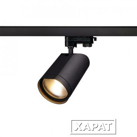 Фото 3Ph, BILAS светильник с COB LED 15Вт (16Вт), 2700К, 1000lm, 60°, черный | 152980 SLV