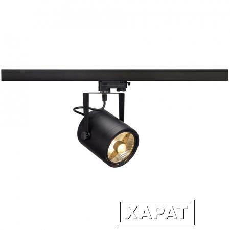 Фото 3Ph, EURO SPOT ES111 трековый светильник для лампы ES111 75Вт макс., черный | 153420 SLV