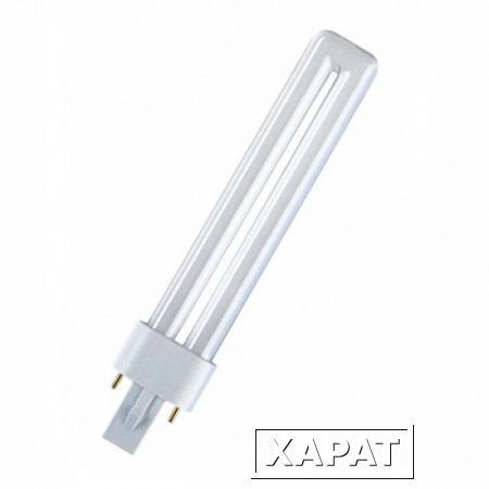 Фото Лампа люминесцентная специальная для сушки пластика, клея и краски OSRAM DULUX S BLUE UVA 7W78 4008321198907