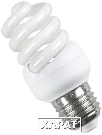 Фото Лампа энергосберегающая КЛЛ 15/827 Е27 D40х102 спираль; LLE25-27-015-2700-T2