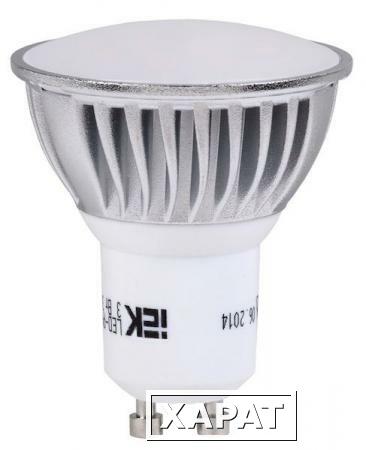 Фото Лампа светодиодная LED 5вт 230в GU10 белый; LLP-PAR16-5-230-40-GU10
