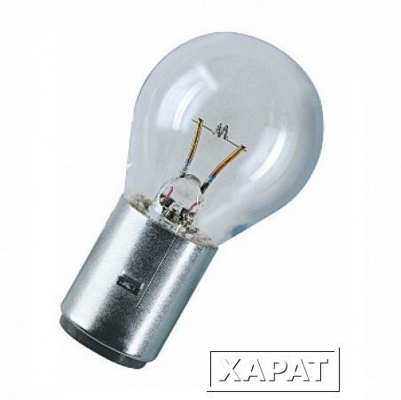 Фото Лампа специальная низковольтная без галогенов OSRAM 8024 40W 12V BA20d30 - 4050300013817