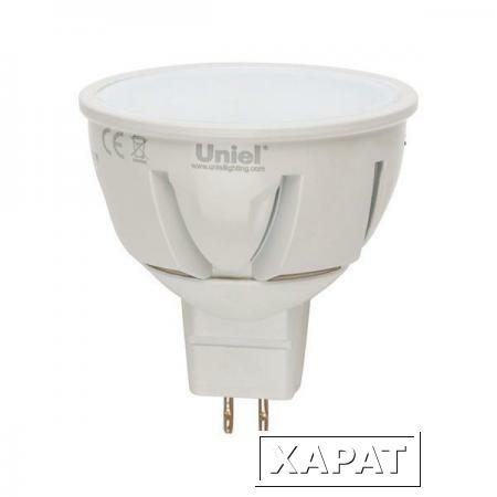 Фото Лампа светодиодная LED-JCDR-7Вт NW GU5.3 FR ALP01WH пласт.; 07913