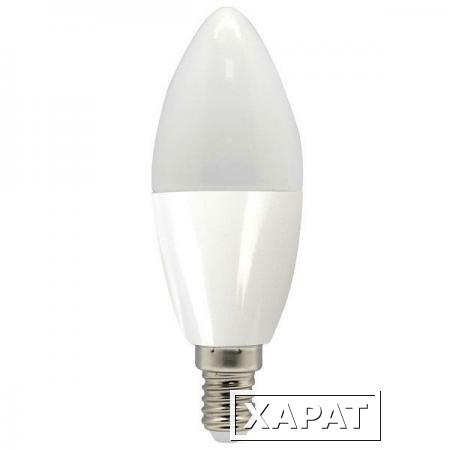 Фото Лампа светодиодная LED Свеча 7Вт Е14 230v 3000K 540лм Экономка; Eco_LED7wCNE1430