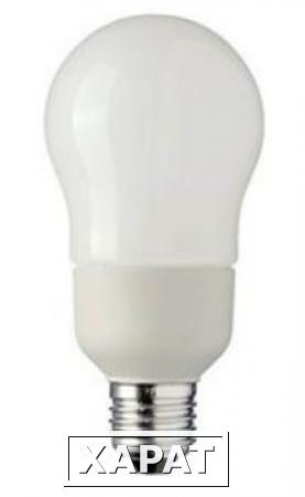 Фото Лампа компактная люминесцентная с внешней колбой грушеобразная- Philips MASTER Softone A65B 230-240V 12W 2700K E27 630lm - 929689111301