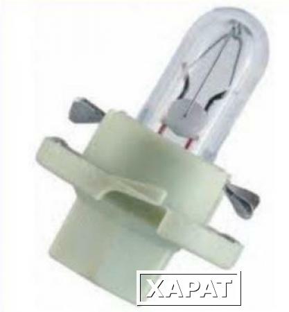 Фото Лампа автомобильная - OSRAM 12V 1,12W BX8,4d пластмассовый патрон 2473MFX6