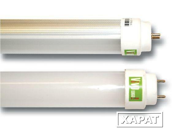 Фото Лампа светодиодная LED 18w G13 6000K поворотный цоколь 1560лм 110/220в, установка возможна после демонтажа ПРА (VLT0118C); L0017289