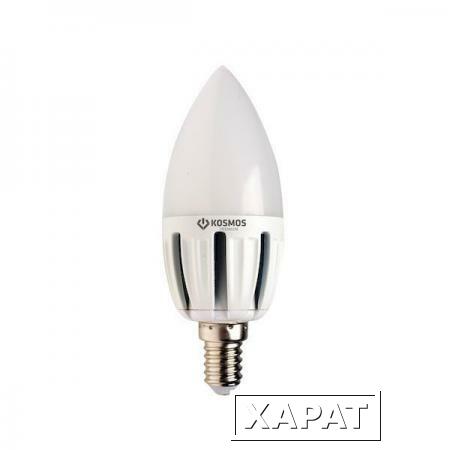Фото Лампа светодиодная KOSMOS premium LED 5Вт Свеча E27 230В 4500К; KLED5wCN230vE2745