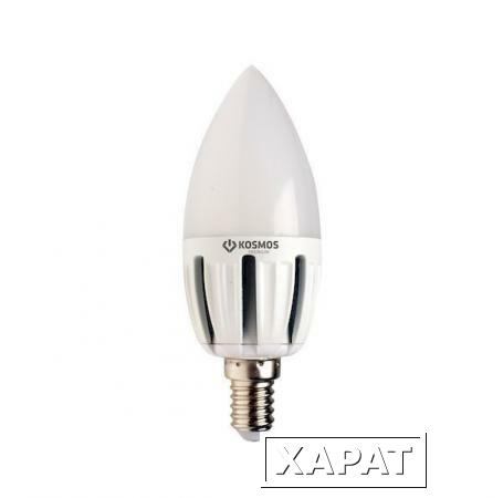 Фото Лампа светодиодная KOSMOS premium LED 5Вт Свеча E14 230В 3000К; KLED5wCN230vE1427