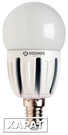 Фото Лампа светодиодная KOSMOS premium LED 5Вт Шар 45мм E14 230В 4500К; KLED5wGL45230vE1445