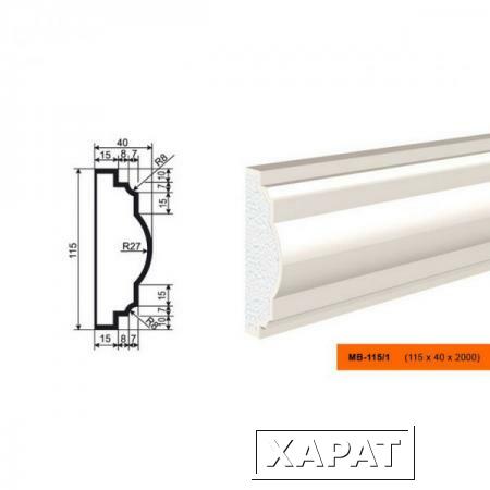 Фото Молдинг МВ-115/1 (МС-114)